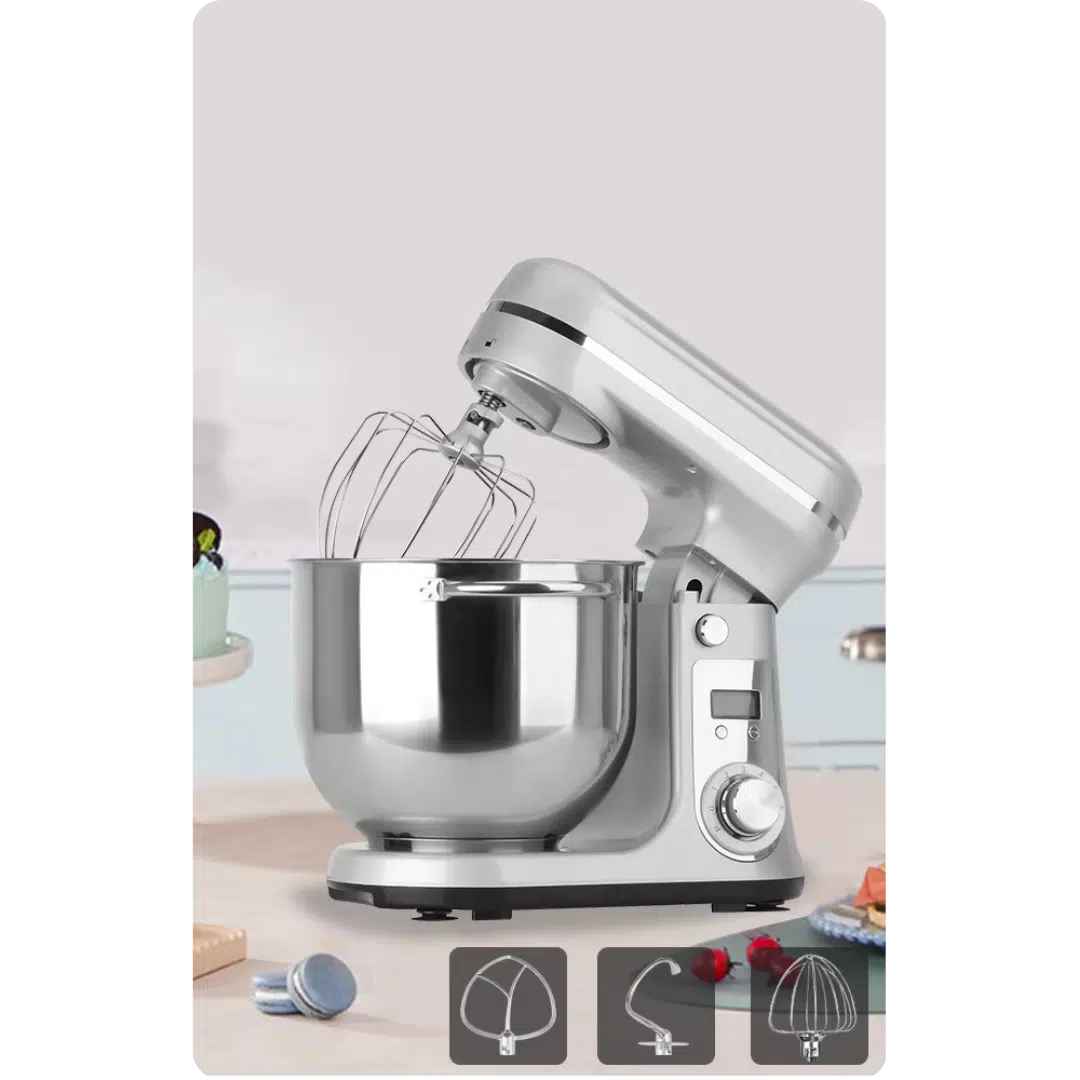 Robot batteur électrique silencieux 6 vitesses Biolomix