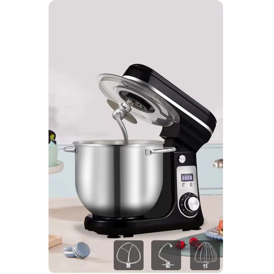 Robot batteur électrique silencieux 6 vitesses Biolomix