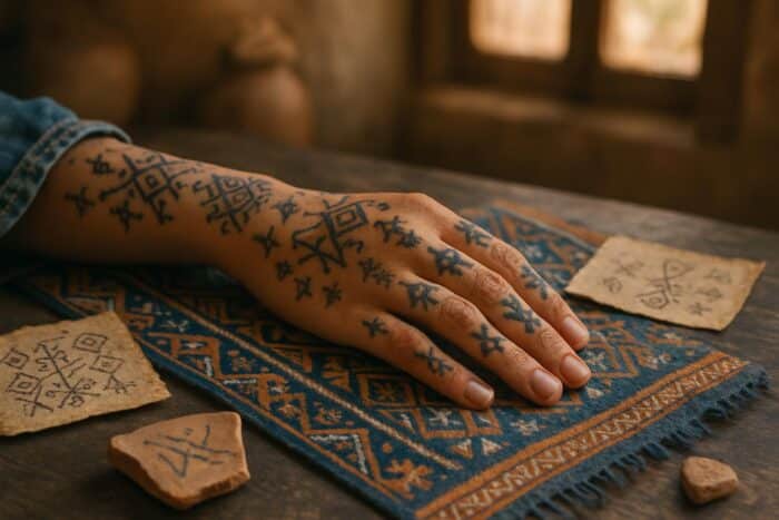 Quelle est la signification des tatouages berbères traditionnels ?