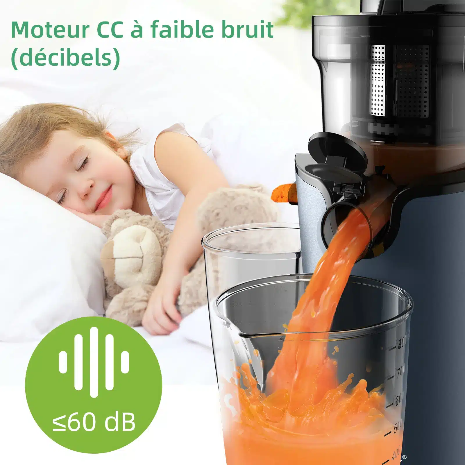 Presse-agrumes Biolomix sans bpa