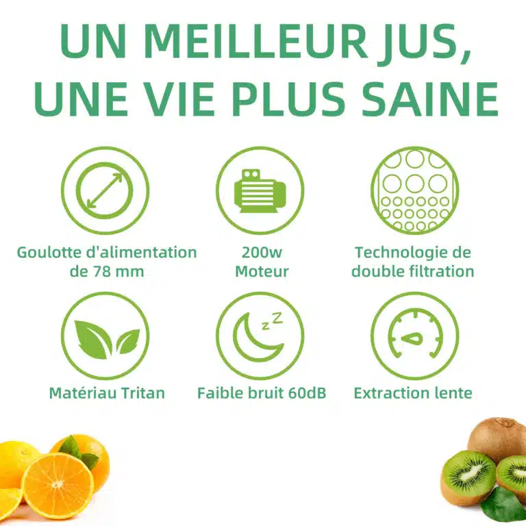 Presse-agrumes Biolomix sans bpa