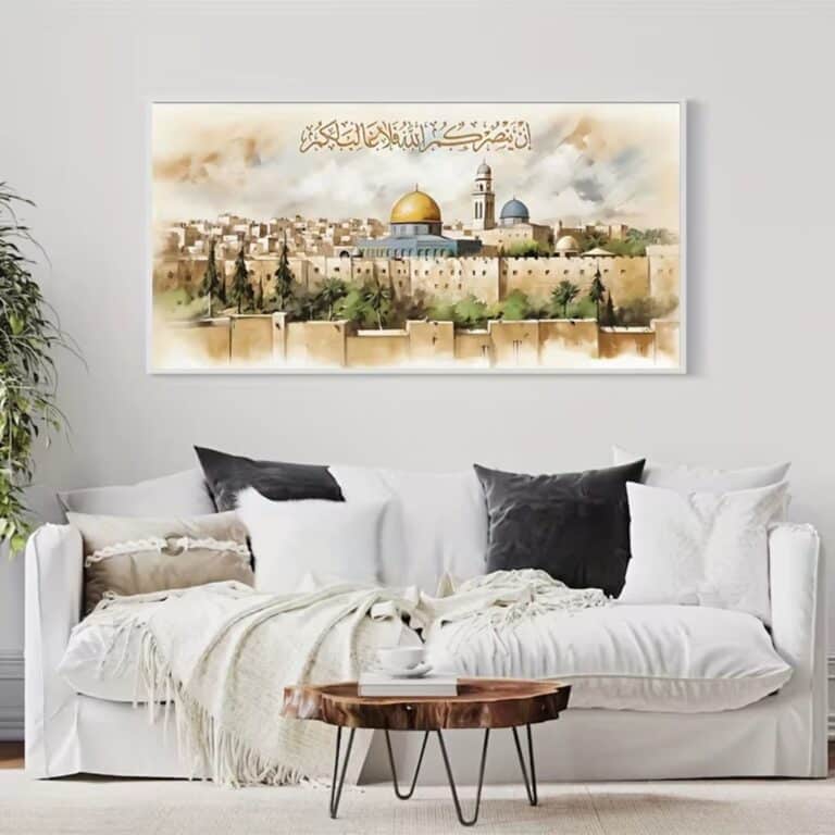 Toile Artistique de la Ville de Jérusalem 3