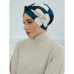 Turban oriental élégant à motif