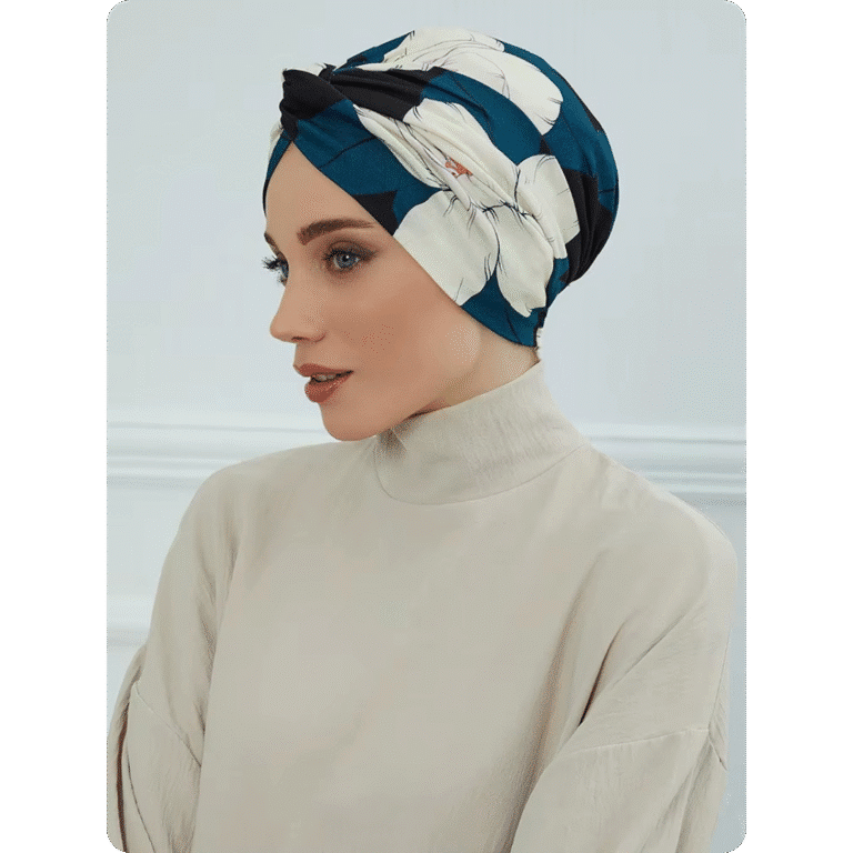 Turban Oriental Élégant à Motif 2