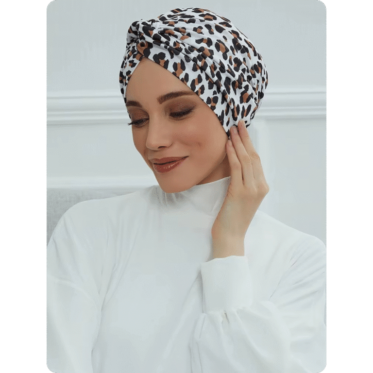 Turban Oriental Élégant à Motif 5