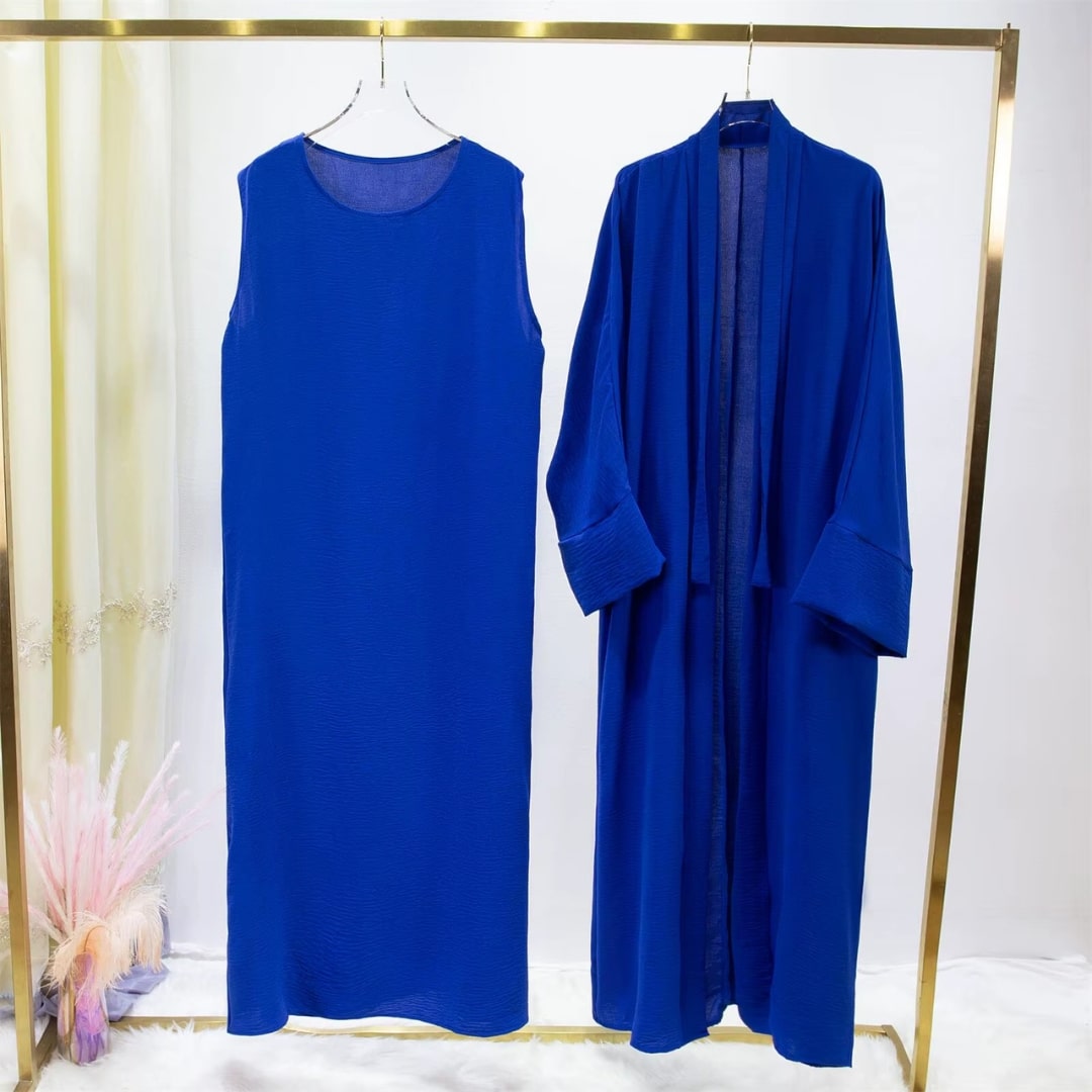 Veste Longue Style Abaya pour Femme 7