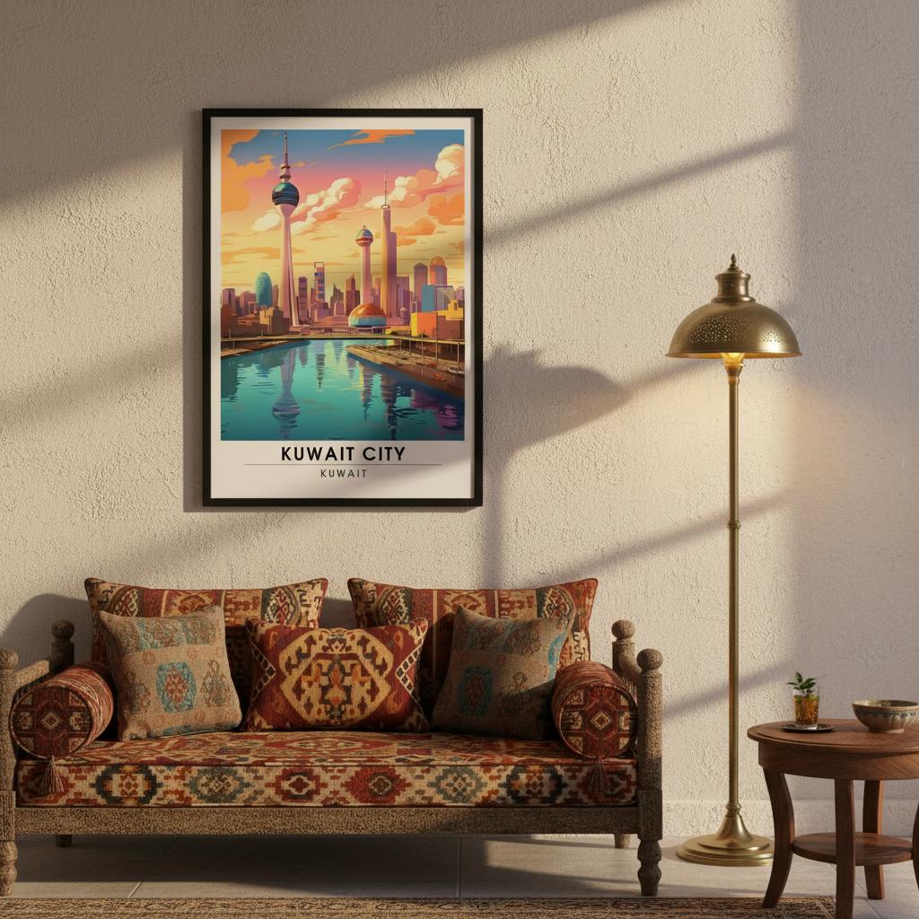affiche-artistique-de-la-ville-de-koweyt-city-picture-4188