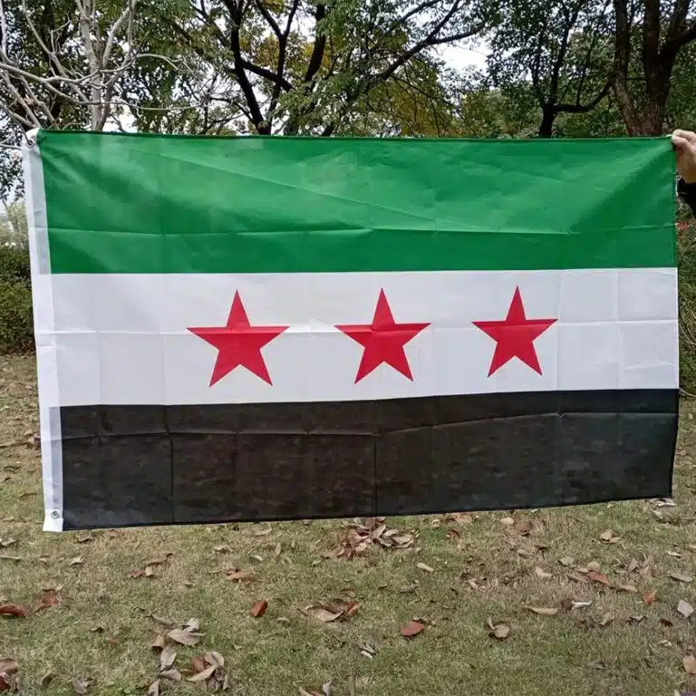 Grand drapeau syrien
