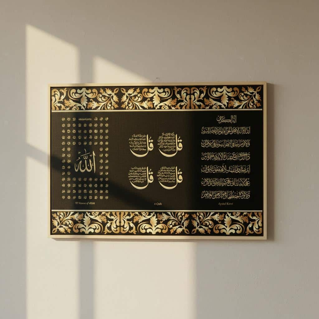 Impression de Toile Motif Islamique