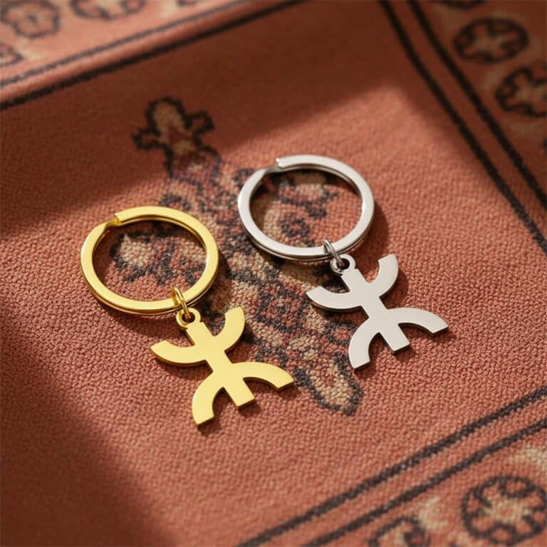 porte-clys-en-acier-inoxydable-symbole-berbyre-picture-6389