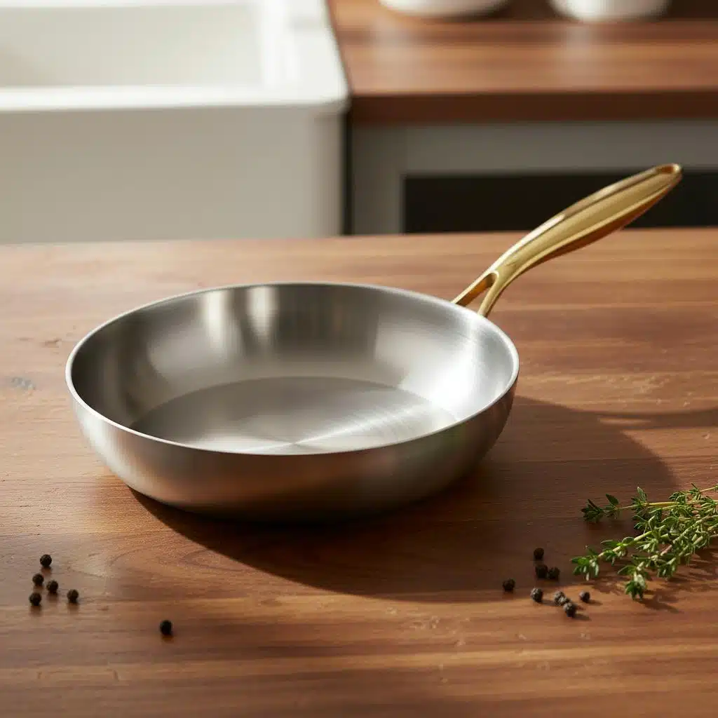 Poêle en acier à 7 couches compatible induction et gaz