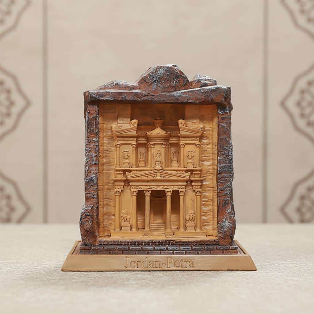 Sculpture en Résine de Petra, Jordanie