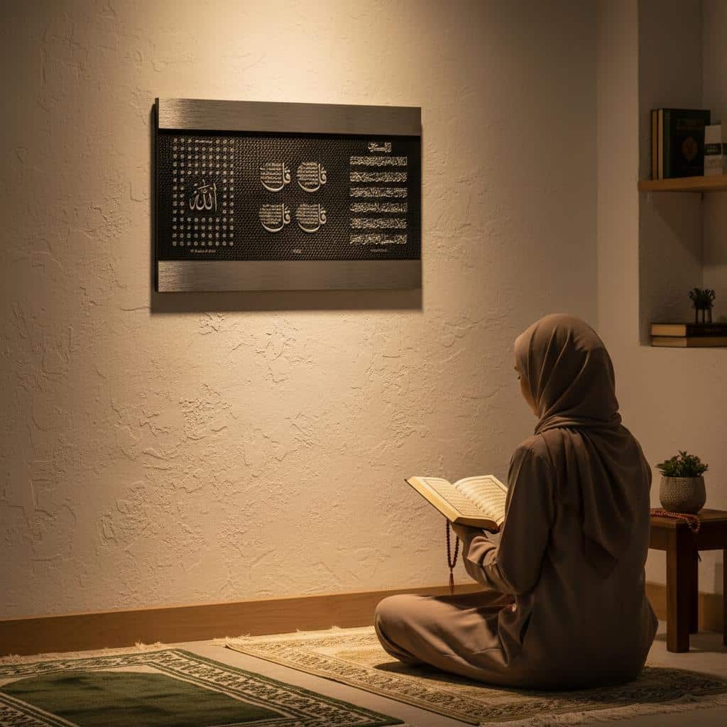 Tableau Déco Islamique avec les 99 Noms D'allah - picture 6961