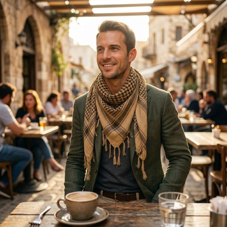 Foulard-Keffieh-pour-Homme-y-Carreaux-picture-2271