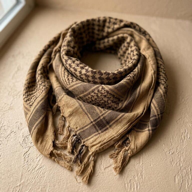 Foulard-Keffieh-pour-Homme-y-Carreaux-picture-8786