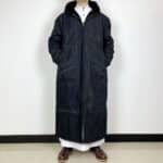 Manteau Saoudien Long à Capuche Épais avec Poches Latérales 2
