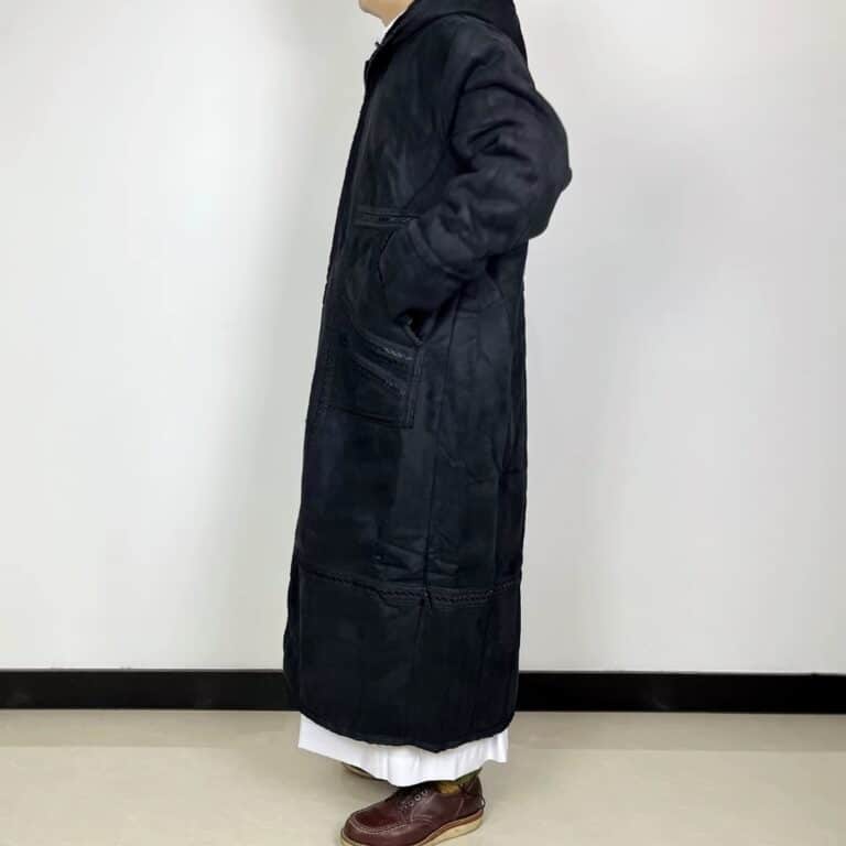 Manteau Saoudien Long à Capuche Épais avec Poches Latérales 4