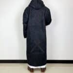 Manteau Saoudien Long à Capuche Épais avec Poches Latérales 5