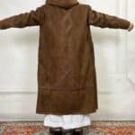Manteau Saoudien Long à Capuche Épais avec Poches Latérales 6