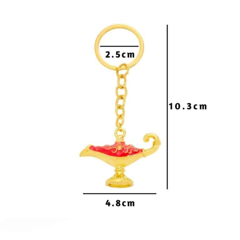 Porte-clés Décoratif Lampe Magique D'aladdin 7