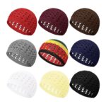 Bonnet-en-coton-ajoure-avec-motifs-geometriques-pour-femme-et-homme-picture-1