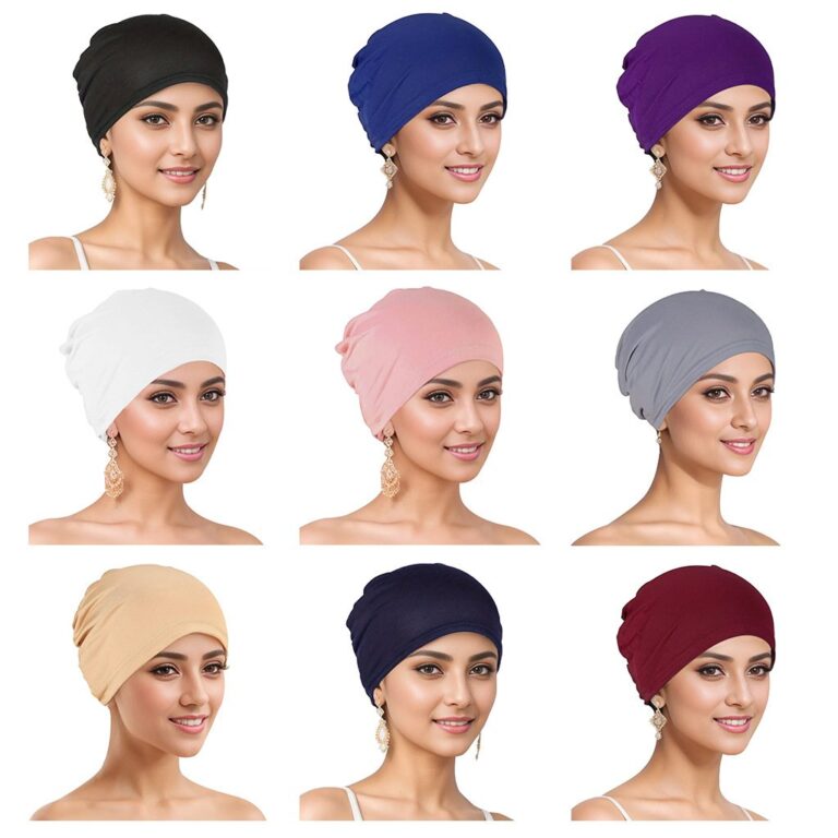 Turban-ajuste-en-tissu-uni-pour-cheveux-avec-effet-volumineux-plusieurs-coloris-picture-2