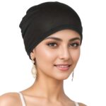 Turban-ajuste-en-tissu-uni-pour-cheveux-avec-effet-volumineux-plusieurs-coloris-picture-7