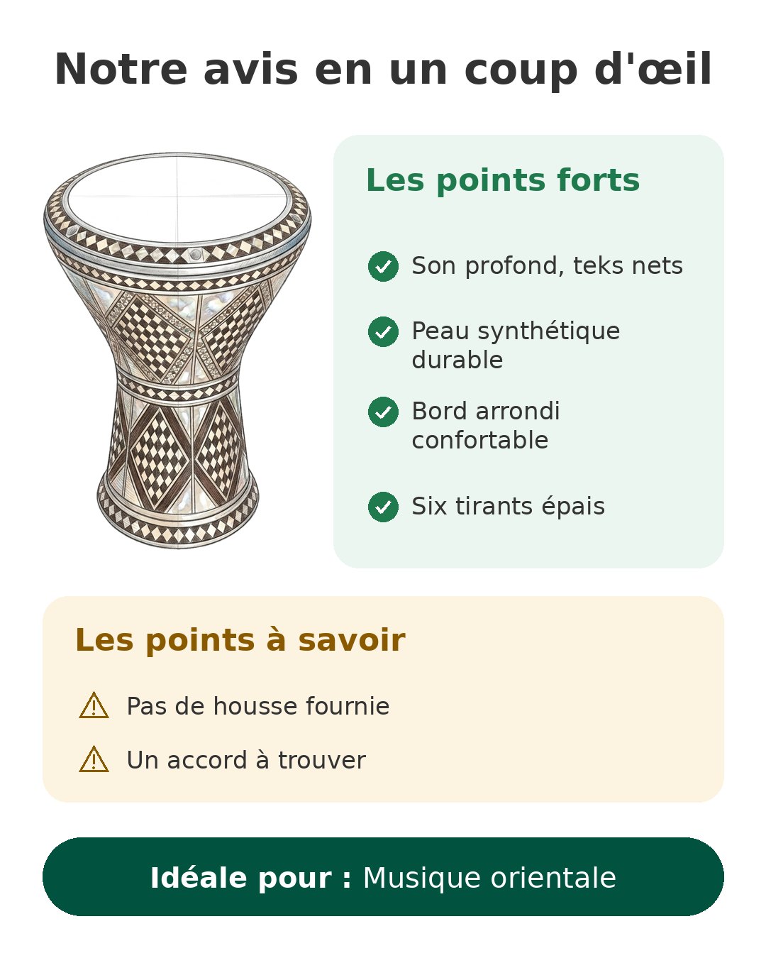 Notre avis en un coup d'œil sur Meinl AEED1