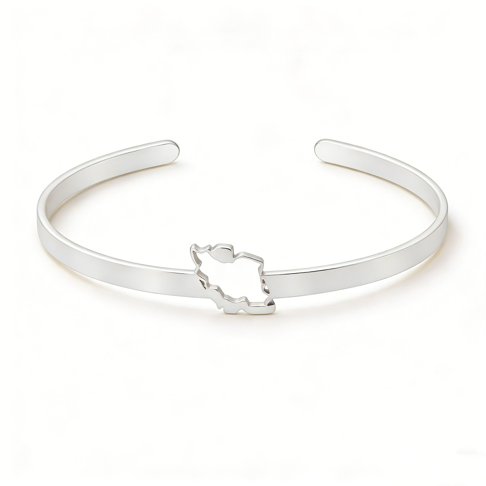 Bracelet-jonc-carte-de-lIran-en-acier-picture-6