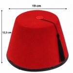 Chechia-rouge-fez-marocain-en-feutre-technique-6239