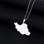 Collier-carte-de-lIran-en-inox-2-modeles-picture-4