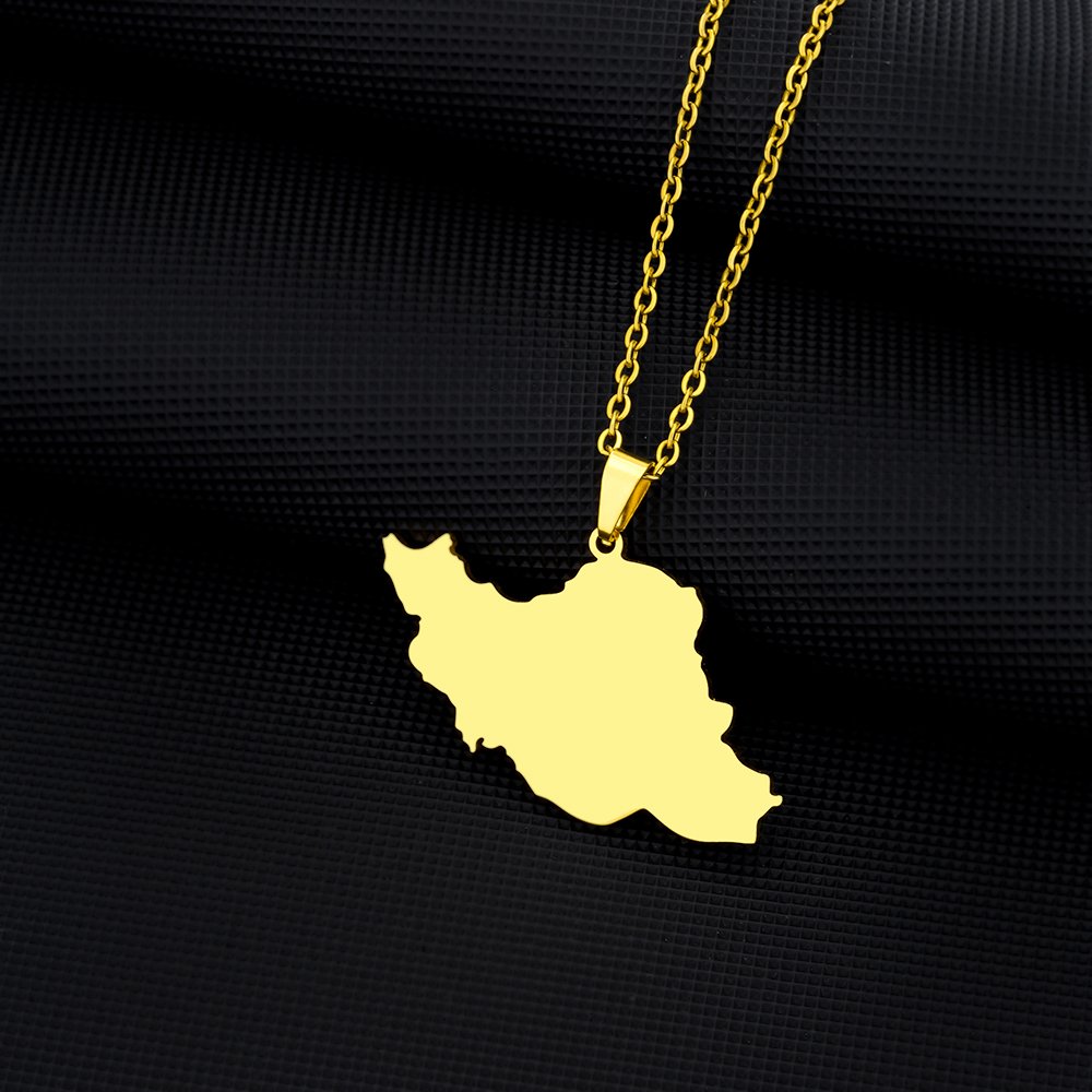 Collier-carte-de-lIran-pleine-ou-ajouree-picture-1