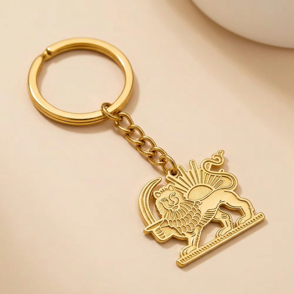 Porte-cle-lion-homme-miniature