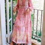 Robe-longue-boheme-a-pompons-picture-1-1