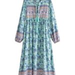 Robe-longue-boheme-a-pompons-picture-3