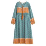 Robe-longue-boheme-a-pompons-picture-5