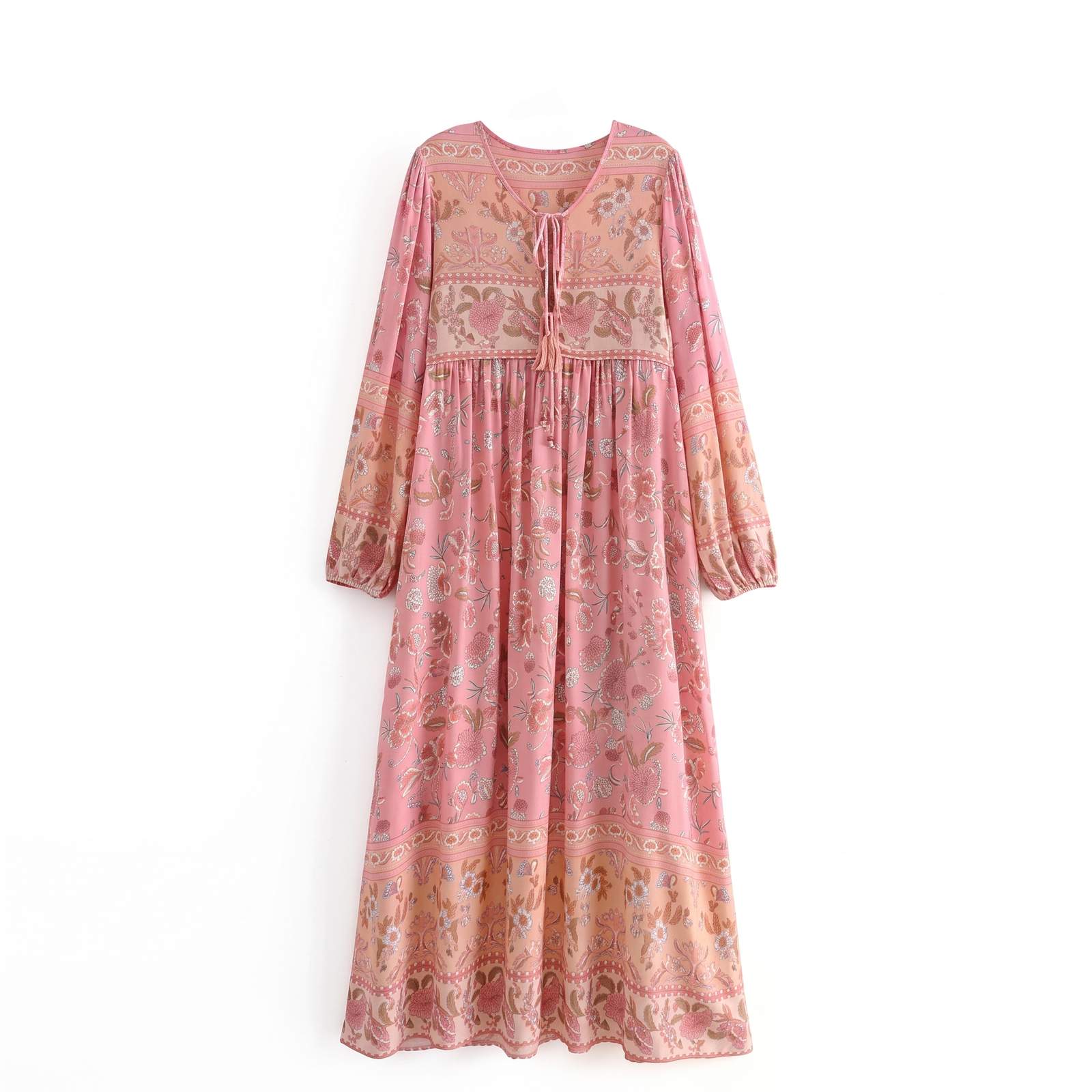 Robe-longue-boheme-a-pompons-watermark-6607