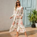 Robe-longue-fleurie-en-mousseline-picture-1-1