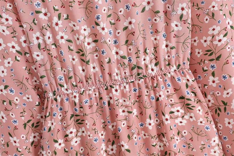 Robe-longue-fleurie-en-mousseline-picture-2