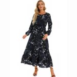 Robe-longue-fleurie-en-mousseline-picture-7