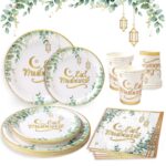 Vaisselle-jetable-Eid-Mubarak-eucalyptus-picture-2