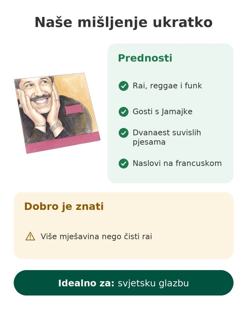 Naše mišljenje ukratko o albumu Khaled Sahra – prednosti, što treba znati i za koga je
