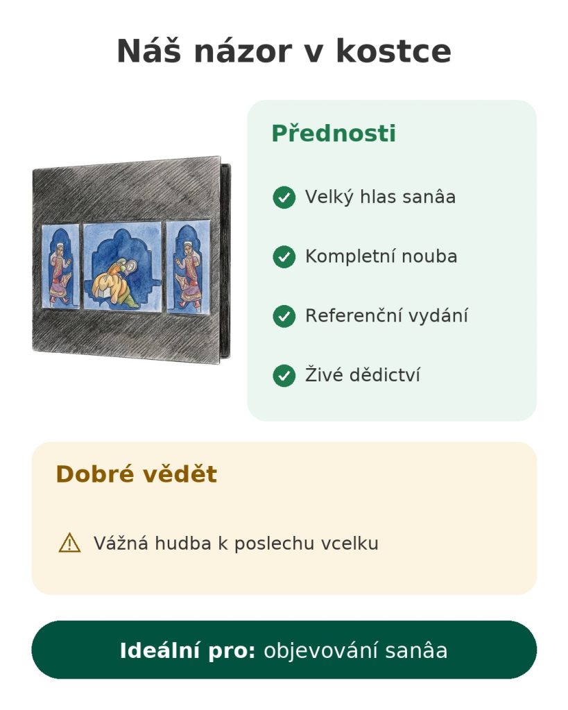 Náš názor v kostce na arabsko-andaluskou hudbu sanâa – přednosti, na co si dát pozor a komu se hodí