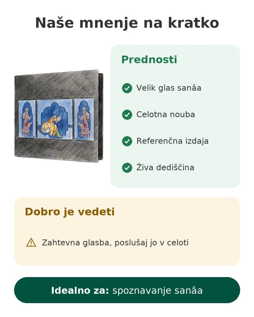 Naše mnenje na kratko o arabsko-andaluzijski glasbi sanâa – prednosti, kaj morate vedeti in za koga je