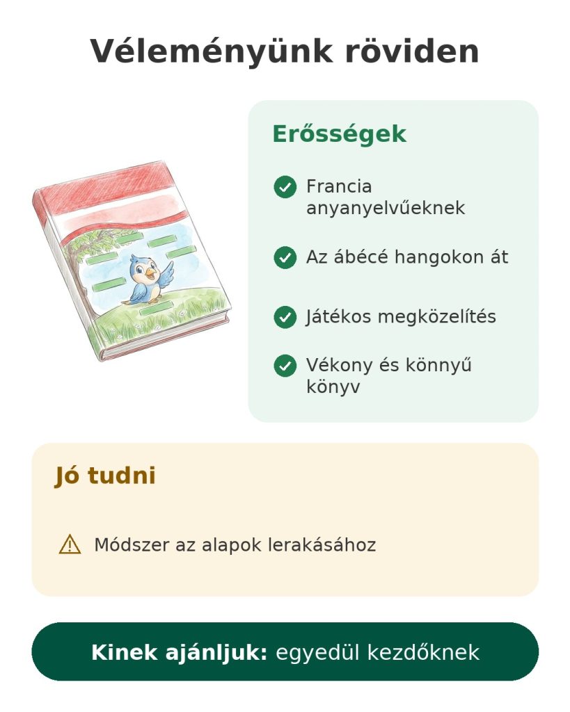Véleményünk röviden: az arab ábécé tanulási módszere francia anyanyelvűeknek