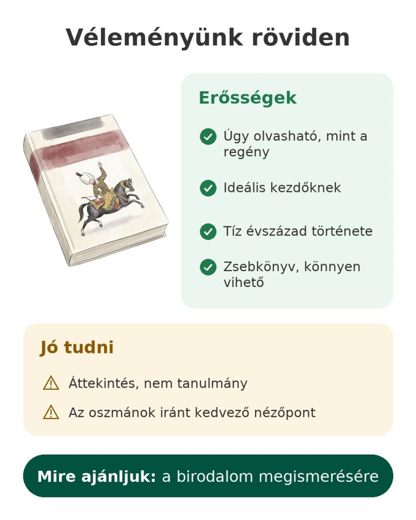Véleményünk röviden: az Oszmán Birodalomról szóló zsebkönyv