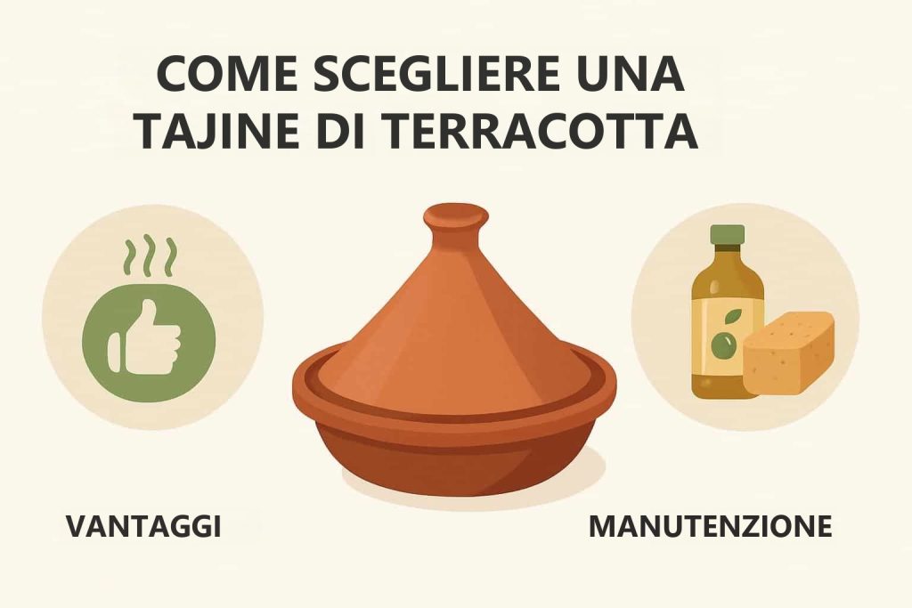 Come scegliere una tajine di terracotta: vantaggi e manutenzione