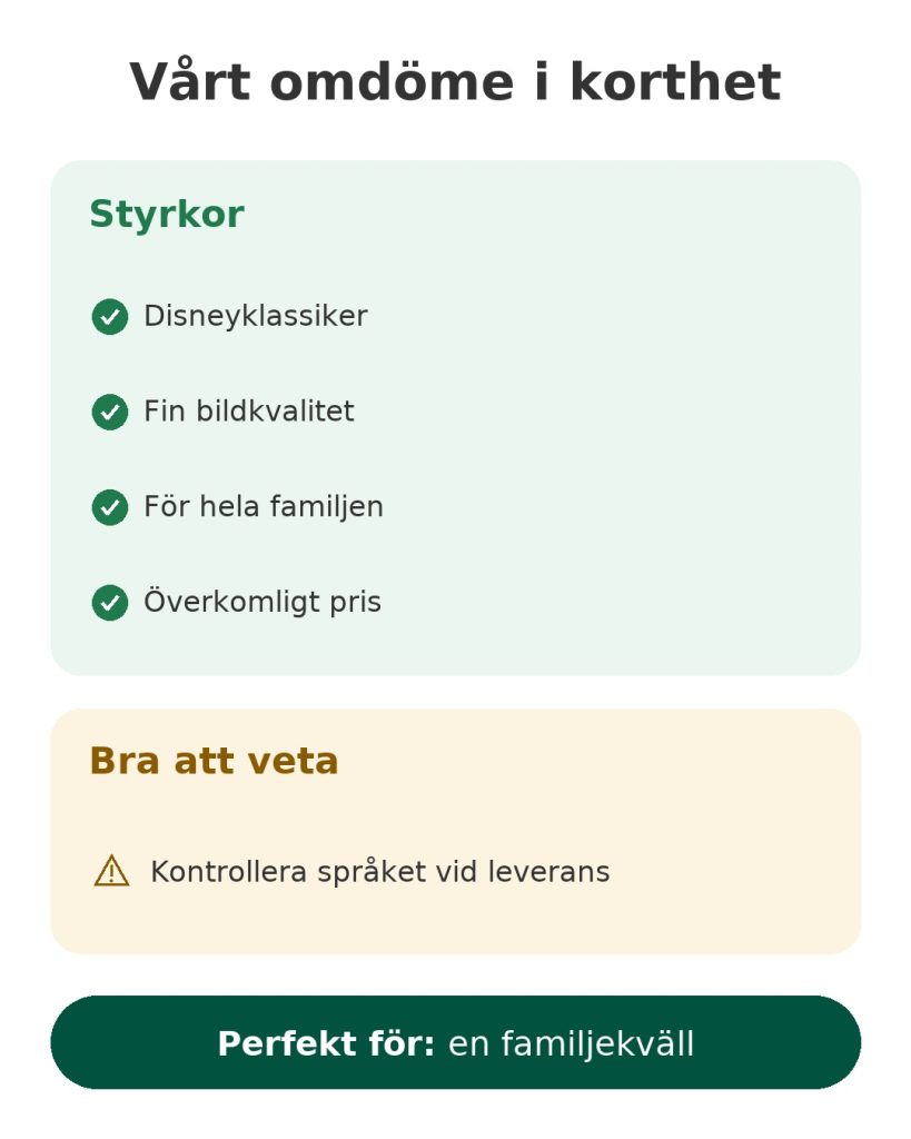 Vårt omdöme i korthet om Disneyfilmen Aladdin – styrkor, saker att veta och målgrupp