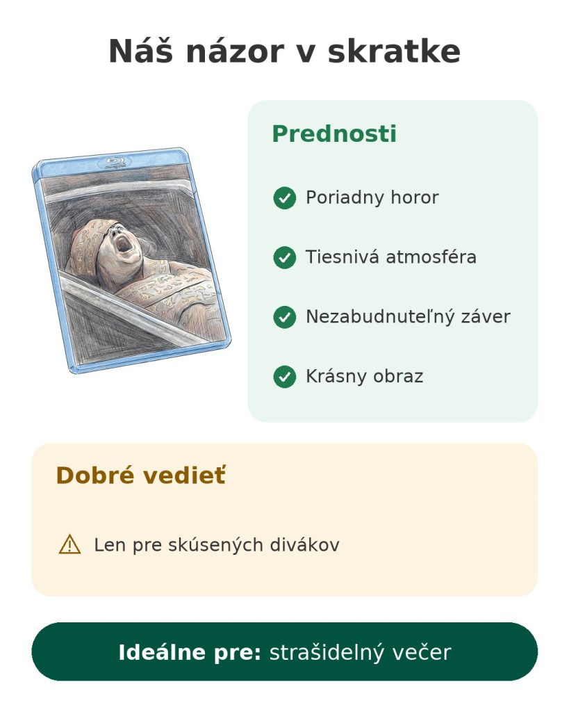 Náš názor v skratke na horor Le Réveil de la momie na Blu-ray