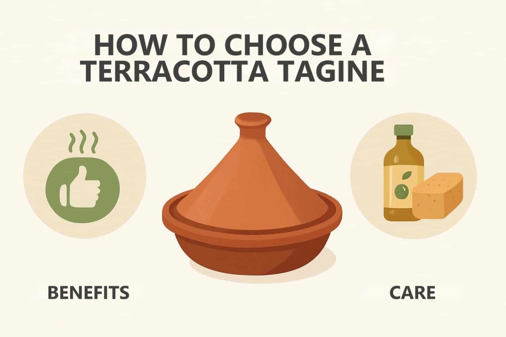 How to choose a terracotta tagine: benefits and care